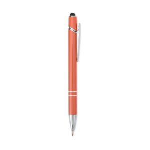 Caneta Metal Touch Personalizada Mod.3 Laranja | Personalizado com Logo | Personizi