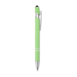 Caneta Metal Touch Personalizada Mod.3 Verde Claro | Personalizado com Logo | Personizi