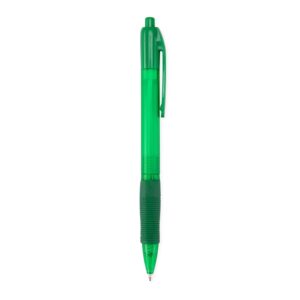 Caneta Plástica 1x5cm Personalizada Verde | Personalizado com Logo | Personizi