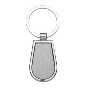 Chaveiro Metal Personalizado Mod.5 prata | Personalizado com Logo | Personizi