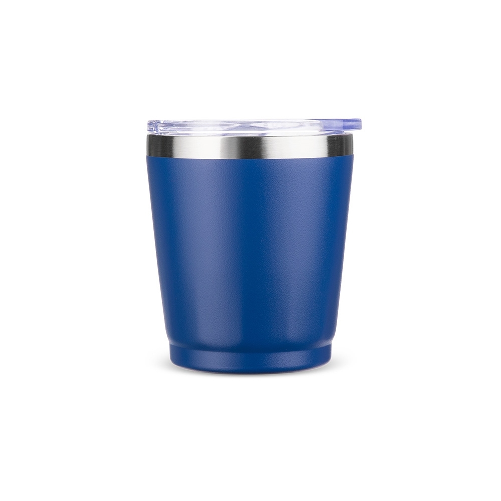 Copo Térmico 200ml Personalizado Azul | Personalizado com Logo | Personizi