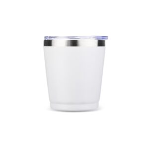 Copo Térmico 200ml Personalizado Branco | Personalizado com Logo | Personizi