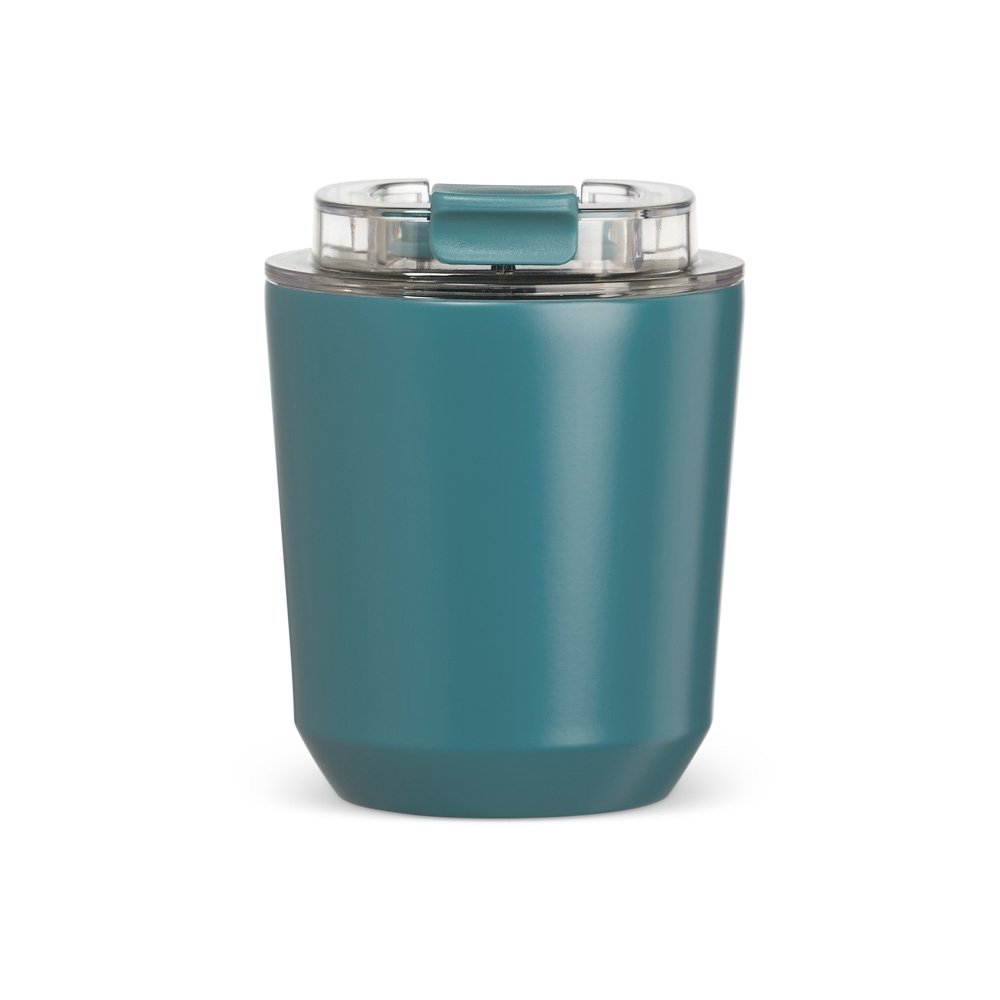 Copo Térmico 280ml Personalizado Azul esverdeado | Personalizado com Logo | Personizi
