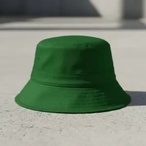 Chapéu Bucket Feminino Masculino Boné Praia Proteção Solar Verde | Personalizado com Logo | Personizi