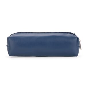 Estojo Couro Sintético 18x6cm Personalizado Azul | Personalizado com Logo | Personizi