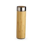 Garrafa Bambu Térmica com Infusor 500ml Personalizada | Personalizado com Logo | Personizi