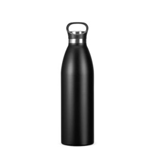 Garrafa Térmica Personalizada Mod.2 Preto | Personalizado com Logo | Personizi