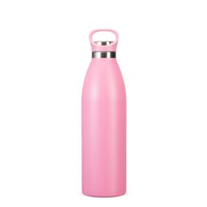 Garrafa Térmica Personalizada Mod.2 Rosa | Personalizado com Logo | Personizi