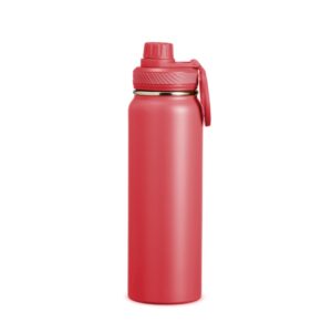 Garrafa Térmica Personalizada Vermelho | Personalizado com Logo | Personizi