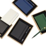 Kit Executivo 2 Peças 19x15cm Personalizado | Personalizado com Logo | Personizi