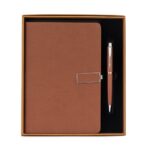 Kit Executivo 2 Peças 23x20cm Personalizado | Personalizado com Logo | Personizi