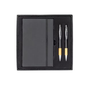Kit Executivo 3 Peças 21x21cm Personalizado Preto | Personalizado com Logo | Personizi
