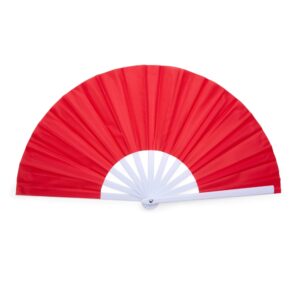 Leque de Plástico 54x4cm Personalizado Vermelho | Personalizado com Logo | Personizi