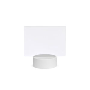 Luminária Led de Mesa Personalizado Branco | Personalizado com Logo | Personizi