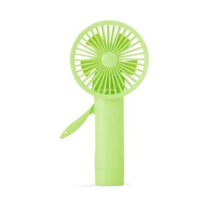 Mini Ventilador Manual 4x2cm Personalizado Verde Claro | Personalizado com Logo | Personizi