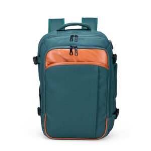 Mochila Expansível Nylon 13x29cm Personalizada Verde | Personalizado com Logo | Personizi