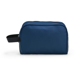 Nécessaire Couro Sintético 10x25cm Personalizado Azul Marinho | Personalizado com Logo | Personizi