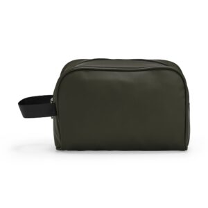 Nécessaire Couro Sintético 10x25cm Personalizado Verde Militar | Personalizado com Logo | Personizi