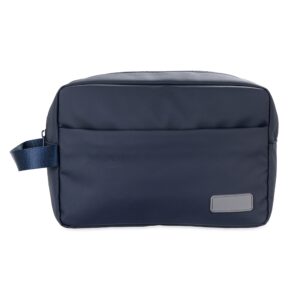 Nécessaire PU 21x25cm Personalizado Azul Marinho | Personalizado com Logo | Personizi