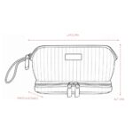 Nécessaire Poliéster 13x24cm Personalizado | Personalizado com Logo | Personizi