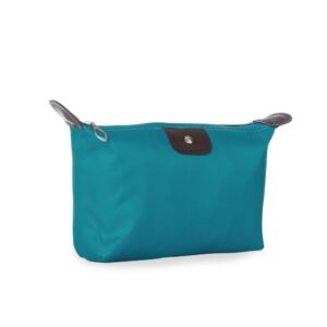 Nécessaire Poliéster Impermeável Personalizado Azul esverdeado | Personalizado com Logo | Personizi