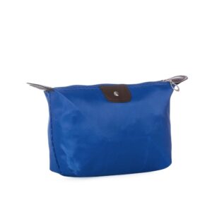 Nécessaire Poliéster Impermeável Personalizado Azul | Personalizado com Logo | Personizi