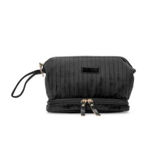 Nécessaire Poliéster 13x24cm Personalizado Preto | Personalizado com Logo | Personizi