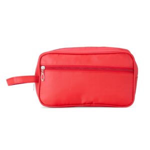 Nécessaire Poliéster 24x25cm Personalizado Vermelho | Personalizado com Logo | Personizi
