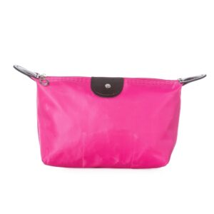 Nécessaire Poliéster Impermeável Personalizado Rosa Escuro | Personalizado com Logo | Personizi