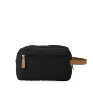 Nécessaire de Poliéster 21x25cm Personalizado Preto | Personalizado com Logo | Personizi