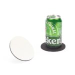 Porta-Copos de Couro Sintético Absorvente Personalizado | Personalizado com Logo | Personizi