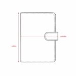 Porta-Passaporte PU 15x12cm Personalizado | Personalizado com Logo | Personizi