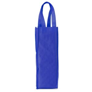 Porta-Vinho TNT 40x12cm Personalizado Azul | Personalizado com Logo | Personizi