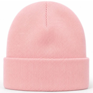Gorro Touca Unissex Básica Lisa Lã Tricot Mod.2 Rosa | Personalizado com Logo | Personizi