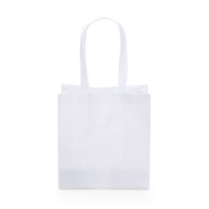 Sacola TNT Laminado 60x27cm Personalizada Branco | Personalizado com Logo | Personizi