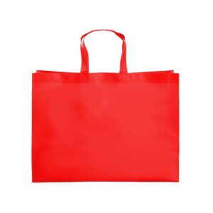 Sacola TNT Laminado 40x42cm Personalizada Vermelho | Personalizado com Logo | Personizi