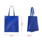 Sacola TNT com Bolso 40x35cm Personalizada | Personalizado com Logo | Personizi