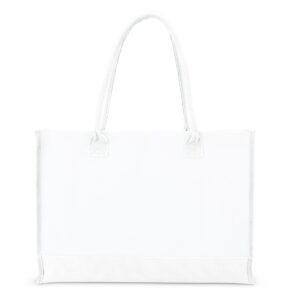 Sacola de Lona 13x43cm Personalizada Branco | Personalizado com Logo | Personizi