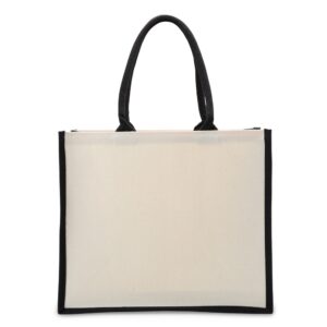 Sacola de Lona 19x36cm Personalizada Preto | Personalizado com Logo | Personizi