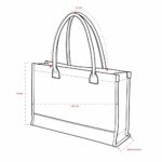 Sacola de Lona 13x43cm Personalizada | Personalizado com Logo | Personizi
