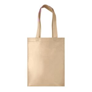 Sacola de TNT 35x26,9cm Personalizada Bege | Personalizado com Logo | Personizi