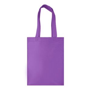 Sacola de TNT 35x26,9cm Personalizada Roxo | Personalizado com Logo | Personizi