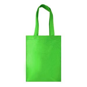 Sacola de TNT 35x26,9cm Personalizada Verde Claro | Personalizado com Logo | Personizi