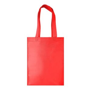 Sacola de TNT 35x26,9cm Personalizada Vermelho | Personalizado com Logo | Personizi