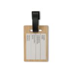 Tag Identificador de Bagagem 9x6cm Personalizado | Personalizado com Logo | Personizi