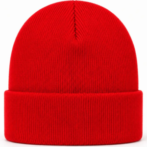 Gorro Touca Unissex Básica Lisa Lã Tricot Mod.2 Vermelho | Personalizado com Logo | Personizi