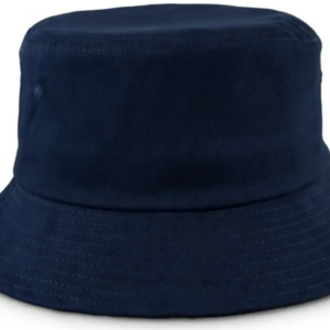 Chapéu Bucket Hat Básico Liso Unissex Proteção Azul Marinho | Personalizado com Logo | Personizi