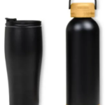 Kit Copo Dupla Camada e Garrafa Personalizada | Personalizado com Logo | Personizi