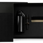 Kit com Squeeze, Caneta ABS e Caderno Personalizada | Personalizado com Logo | Personizi