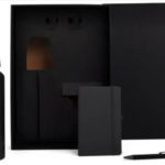 Kit Boas Vindas Preto 3 Pcs Personalizado | Personalizado com Logo | Personizi